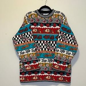 VINTAGE 90' SWEATER JAMES RIVER TRADERS